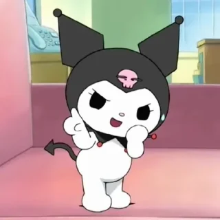 😓 emoji lesya-kuromi Telegram sticker 24 of 44