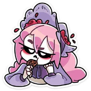 🍪 emoji бони @lolitastick х @stickers_vk Telegram sticker 20 of 48