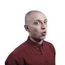 😰 emoji Oxxxymiron VS ST Telegram sticker 10 of 28