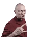 🤘 emoji Oxxxymiron VS ST Telegram sticker 18 of 28