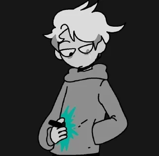 😒 emoji Butters / Mirai park Telegram sticker 6 of 88