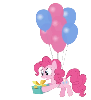 🎈 emoji Pinki pie Telegram sticker 5 of 103