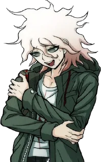 😆 emoji Nagito Komaeda @M4kosSt1ck Telegram sticker 17 of 98