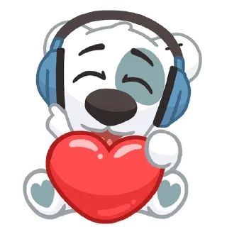 ❤️ emoji Спотти тебя любит Telegram sticker 6 of 15