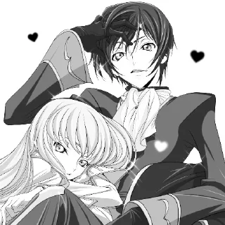 Sticker from Code Geass ⸝⸝> ·̫ <⸝⸝ 
by @e3nchant1x