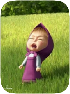 🌟 emoji Маша и Медведь Telegram sticker 6 of 23