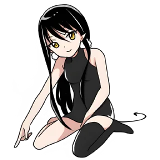 ☺️ emoji Дьяволица @Nyasticks Telegram sticker 20 of 41