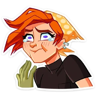 🥲 emoji Дачница Марина (@TgSticker) Telegram sticker 21 of 48