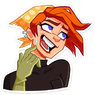 😅 emoji Дачница Марина (@TgSticker) Telegram sticker 10 of 48