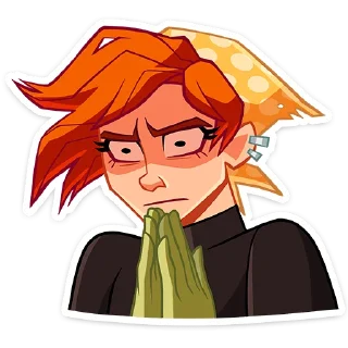 😳 emoji Дачница Марина (@TgSticker) Telegram sticker 18 of 48