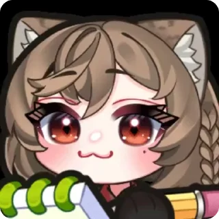 🌟 emoji mizukkkaDVIZ Telegram sticker 5 of 7