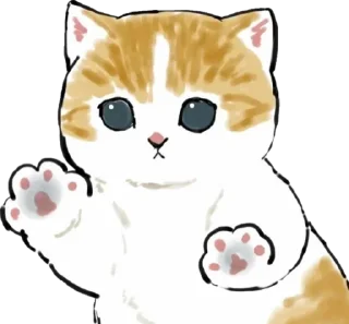 👋 emoji котики Telegram sticker 6 of 37