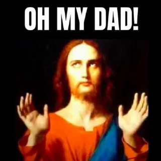 😱 emoji jesus loves you @crysta1tree Telegram sticker 10 of 33