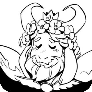 ☺ emoji Asgore — @M3dvik Telegram sticker 13 of 40