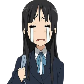 🎸 emoji 𐙚 Mio Akiyama ᡣ𐭩 @KRIKOLVIX Telegram sticker 6 of 120