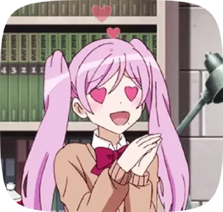😘 emoji kawwaaiii(ﾟ▽＾*)☆➹ Telegram sticker 1 of 50