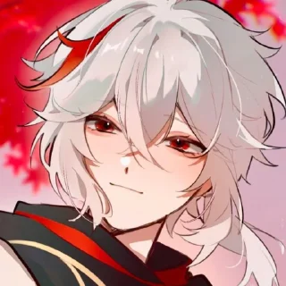 🍁 emoji ໒꒰ ♡◞Кадзуха˕ ก ꒱১ Telegram sticker 19 of 36