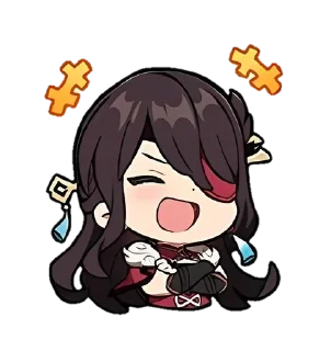 🌟 emoji genshin chibi Telegram sticker 15 of 40