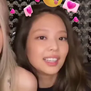 😘 emoji jennie - @help_jenn Telegram sticker 15 of 16