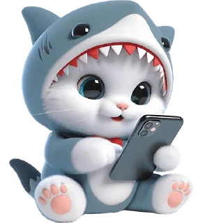 Sticker from Пушистые акулы 4 @Nyasticks