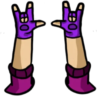 🤘 emoji ClusTy Telegram sticker 7 of 46