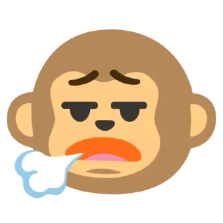 🌟 emoji 😮‍💨😮‍💨 Telegram sticker 14 of 14