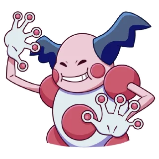 Sticker from Mr. Mime by @rudchenkocustom