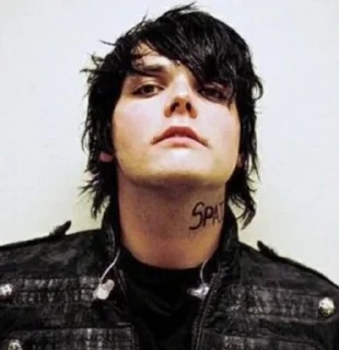 Sticker from >_< | |Gerard Way| | >_< @sash
