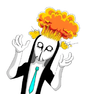 😦 emoji Anonymous Pasha Telegram sticker 17 of 48