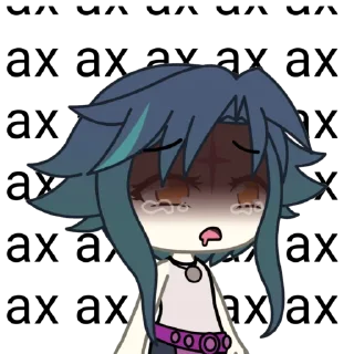 🥵 emoji Гачимучи Telegram sticker 7 of 31