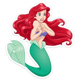 😬 emoji Ариэль (@TgSticker) Telegram sticker 21 of 36