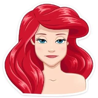 😐 emoji Ариэль (@TgSticker) Telegram sticker 19 of 36