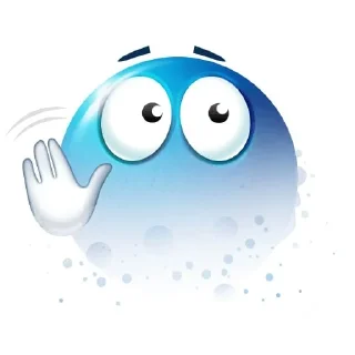 Sticker from Blue emojies