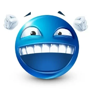 👄 emoji Blue bro создатель @alibionimb Telegram sticker 7 of 34
