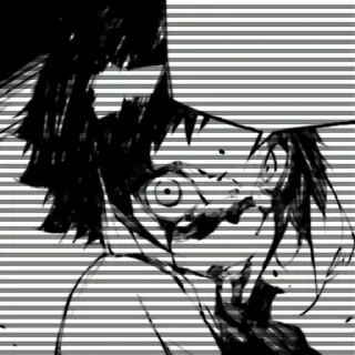 😣 emoji Akutagawa Beast @DazaiStickers Telegram sticker 24 of 110
