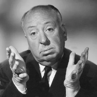 🤷‍♀️ emoji Vintage Mr.Hitchcock Telegram sticker 9 of 28