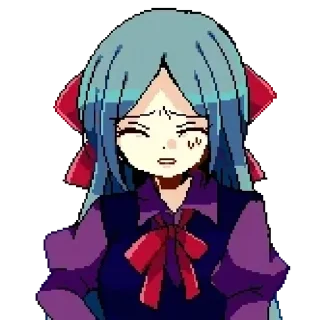 😓 emoji Lilia Bradley Telegram sticker 11 of 47