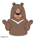🤷‍♀️ emoji Малиновые мишки Telegram sticker 6 of 14