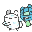 🧼 emoji Capoo #4 @IMG2D Telegram sticker 21 of 22