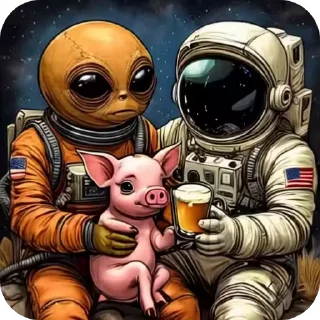 🐖 emoji Екараный Telegram sticker 7 of 13
