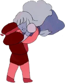 🌟 emoji Рубин и Сапфир, Вселенная Стив Telegram sticker 11 of 38
