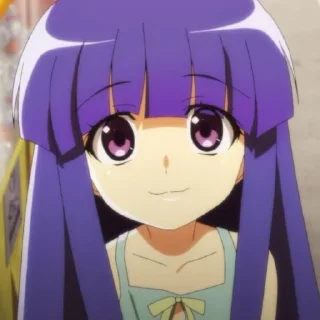 🙂 emoji Rika Furude | @hig7rashi Telegram sticker 10 of 64