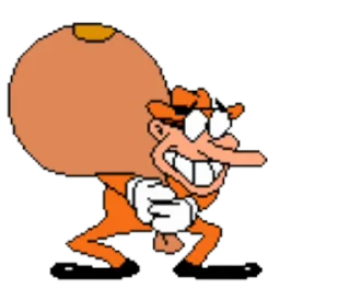 😏 emoji Mr. Stick @pizzza_tower Telegram sticker 7 of 15