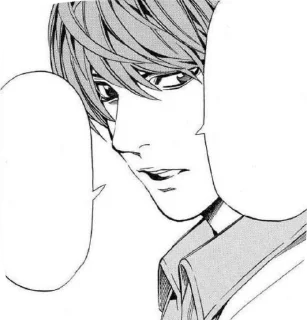 🌟 emoji Light Yagami Telegram sticker 15 of 49