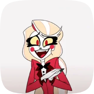 🌈 emoji БОЛЬШЕ ⇨ @CLOOBHUB ЧАРЛИ ОТЕЛЬ ХАЗБИН HAZBIN HOTEL Telegram sticker 22 of 70