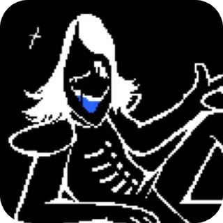 🃏 emoji ♦️Rouxls Kaard♦️ @UndertaleDeltaruneStickersArts Telegram sticker 7 of 89
