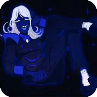 🃏 emoji ♦️Rouxls Kaard♦️ @UndertaleDeltaruneStickersArts Telegram sticker 23 of 89