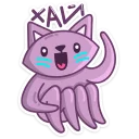Sticker from Космокот Марс @TgSticker