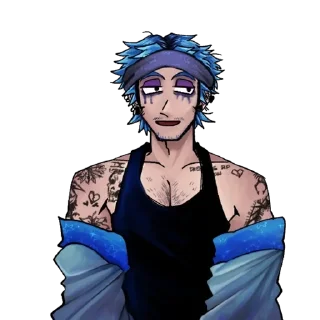 🫐 emoji ~ Dakota🍀 :: @ILoveCatsXD Telegram sticker 1 of 9