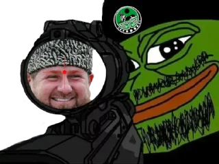 💩 emoji Pepe Sniper Telegram sticker 6 of 8